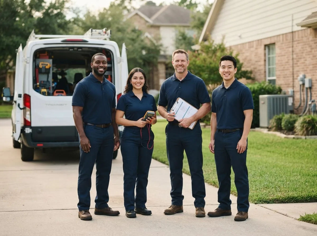 Certified HVAC technician near Winfield, TX